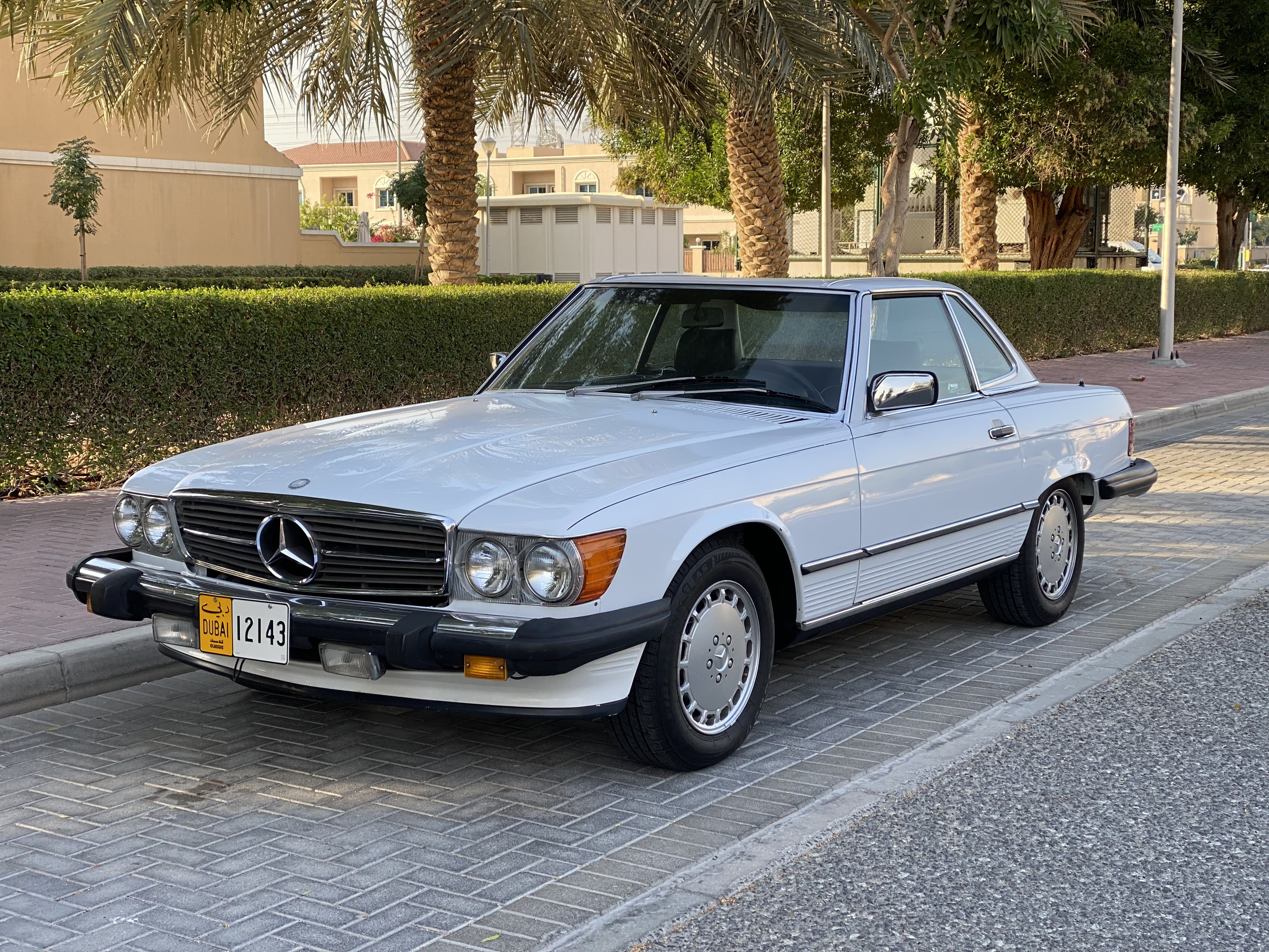 1986 Mercedes-Benz 500 560 in Dubai